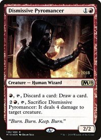 Dismissive Pyromancer - Foil Dismissive Pyromancer