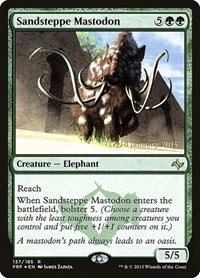 Sandsteppe Mastodon - Foil Sandsteppe Mastodon