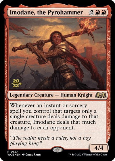 Imodane, the Pyrohammer - Foil Imodane The Pyrohammer