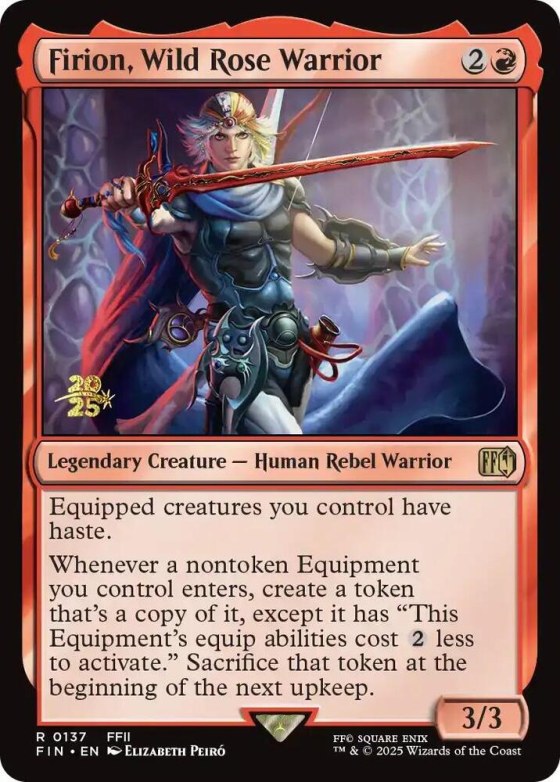 Firion, Wild Rose Warrior - Foil Firion Wild Rose Warrior
