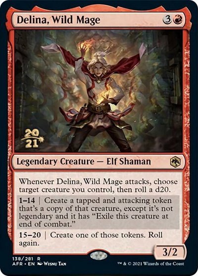 Delina, Wild Mage - Foil Delina Wild Mage