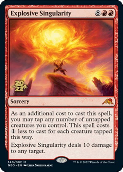 Explosive Singularity - Foil Explosive Singularity
