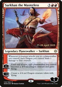 Sarkhan the Masterless - Foil Sarkhan The Masterless