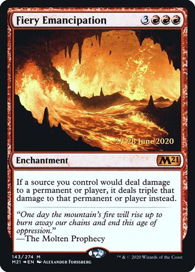 Fiery Emancipation - Foil Fiery Emancipation