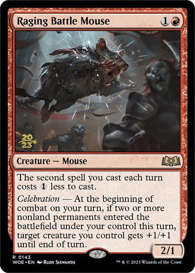 Raging Battle Mouse - Foil Raging Battle Mouse