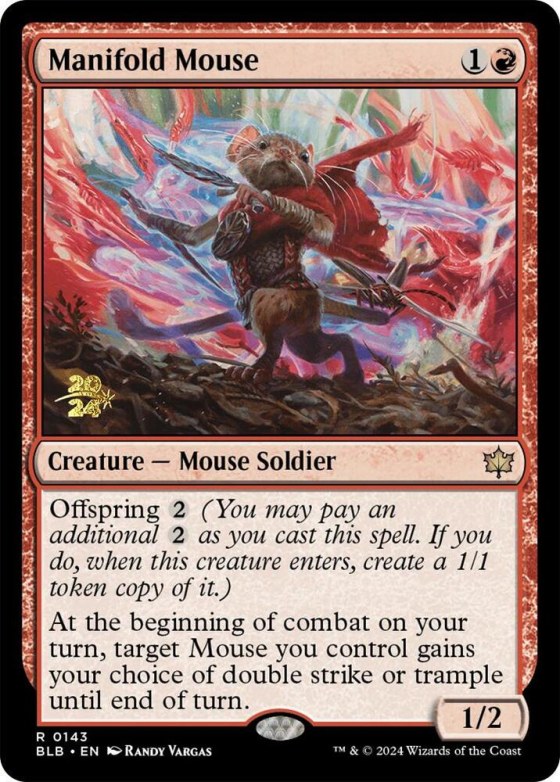 Manifold Mouse - Foil Manifold Mouse