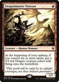 Dragonmaster Outcast - Foil Dragonmaster Outcast