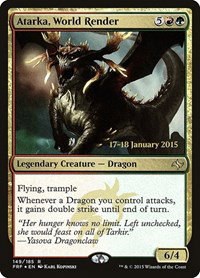 Atarka, World Render - Foil Atarka World Render