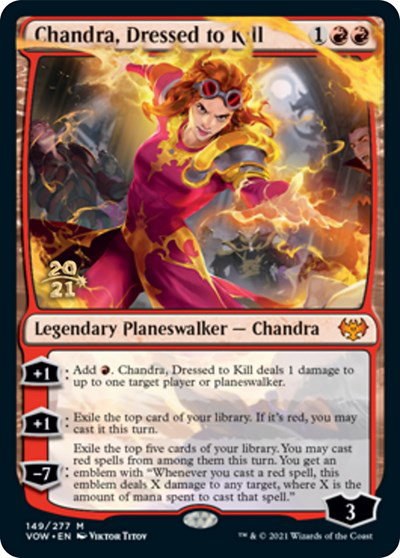 Chandra, Dressed to Kill - Foil Chandra Dressed To Kill
