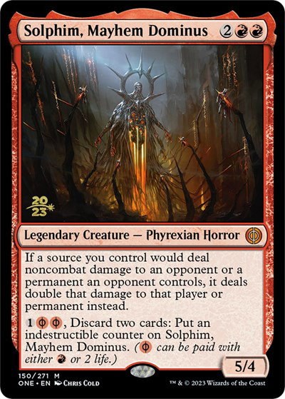 Solphim, Mayhem Dominus - Foil Solphim Mayhem Dominus