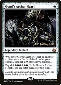 Gonti's Aether Heart - Foil Gonti S Aether Heart