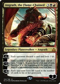 Angrath, the Flame-Chained - Foil Angrath The Flame Chained