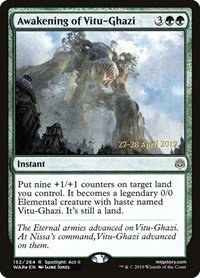 Awakening of Vitu-Ghazi - Foil Awakening Of Vitu Ghazi