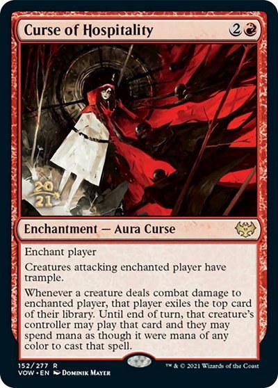 Curse of Hospitality - Foil Curse Of Hospitality