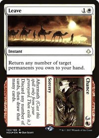 Leave // Chance - Foil Leave Chance
