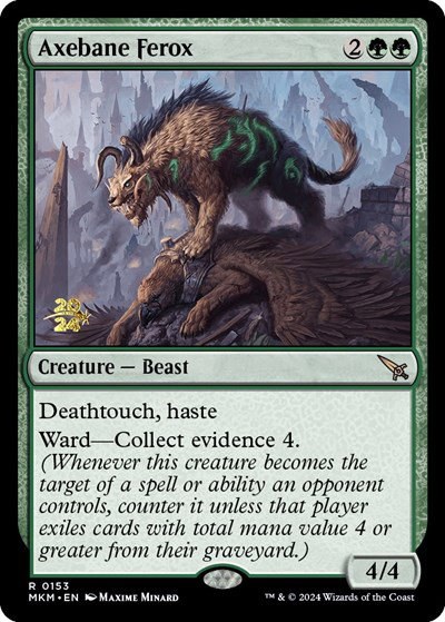 Axebane Ferox - Foil Axebane Ferox
