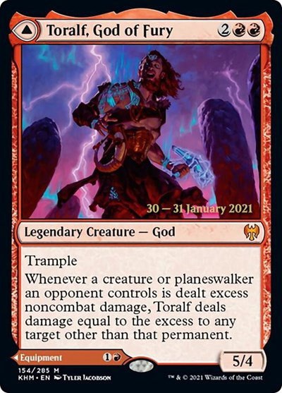 Toralf, God of Fury - Foil Toralf God Of Fury