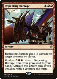 Repeating Barrage - Foil Repeating Barrage