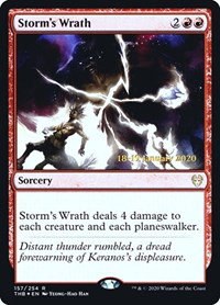 Storm's Wrath - Foil Storm S Wrath