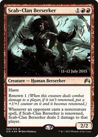 Scab-Clan Berserker - Foil Scab Clan Berserker