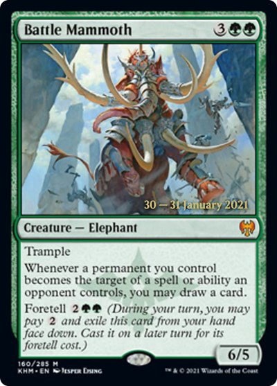 Battle Mammoth - Foil Battle Mammoth