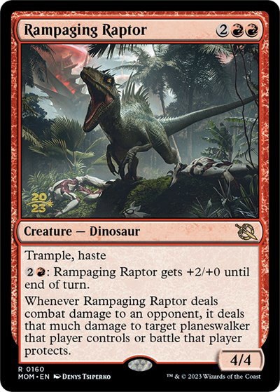Rampaging Raptor - Foil Rampaging Raptor