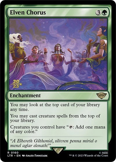 Elven Chorus - Foil Elven Chorus