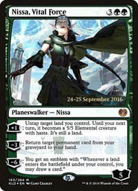 Nissa, Vital Force - Foil Nissa Vital Force