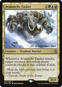 Avalanche Tusker - Foil Avalanche Tusker