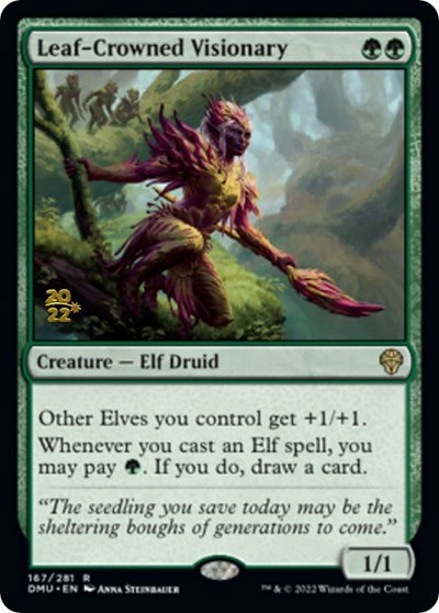 Leaf-Crowned Visionary - Foil Leaf Crowned Visionary