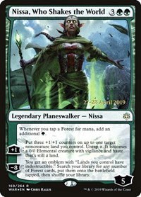Nissa, Who Shakes the World - Foil Nissa Who Shakes The Worl