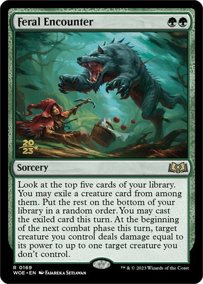 Feral Encounter - Foil Feral Encounter