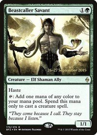 Beastcaller Savant - Foil Beastcaller Savant