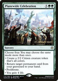 Planewide Celebration - Foil Planewide Celebration