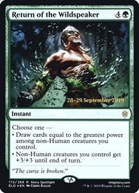 Return of the Wildspeaker - Foil Return Of The Wildspeaker