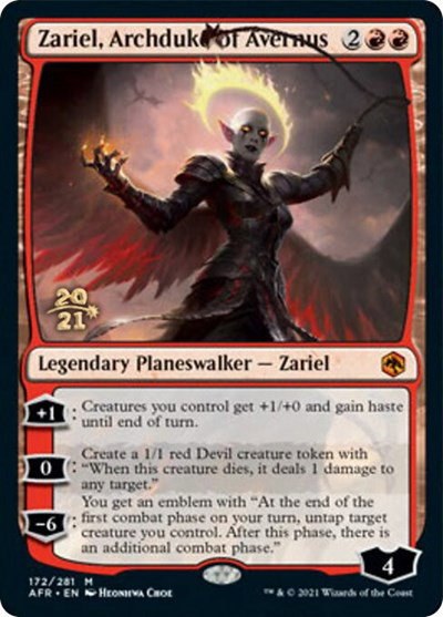 Zariel, Archduke of Avernus - Foil Zariel Archduke Of Avernu