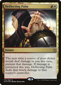 Deflecting Palm - Foil Deflecting Palm