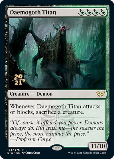 Daemogoth Titan - Foil Daemogoth Titan