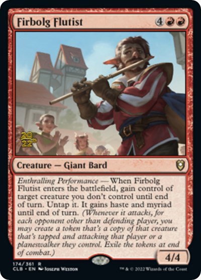 Firbolg Flutist - Foil Firbolg Flutist
