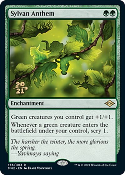 Sylvan Anthem - Foil Sylvan Anthem