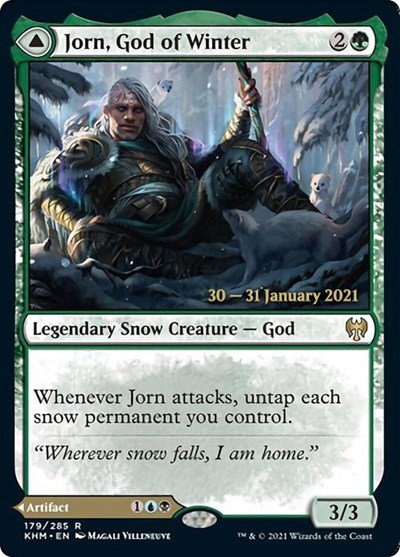 Jorn, God of Winter - Foil Jorn God Of Winter
