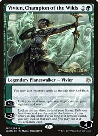 Vivien, Champion of the Wilds - Foil Vivien Champion Of The Wi