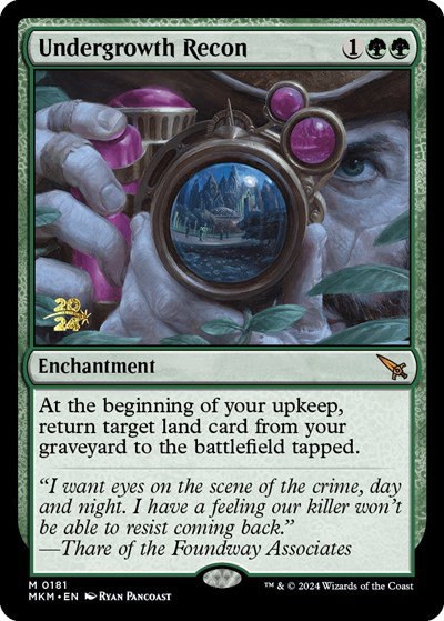 Undergrowth Recon - Foil Undergrowth Recon