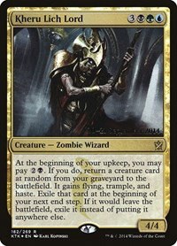 Kheru Lich Lord - Foil Kheru Lich Lord