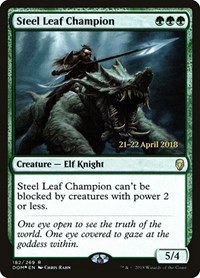 Steel Leaf Champion - Foil Steel Leaf Champion