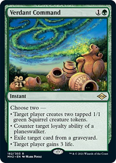 Verdant Command - Foil Verdant Command