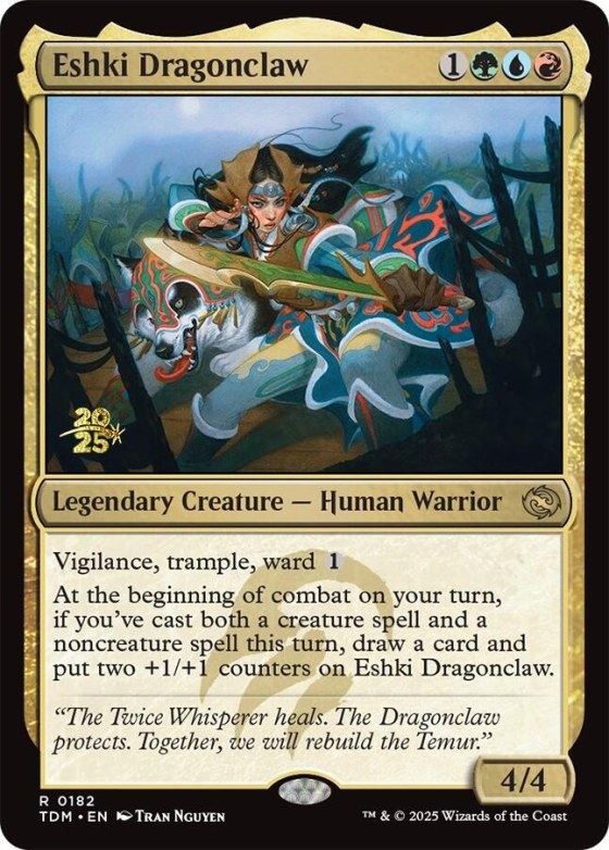 Eshki Dragonclaw - Foil Eshki Dragonclaw
