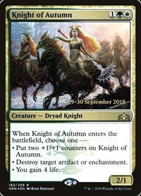 Knight of Autumn - Foil Knight Of Autumn