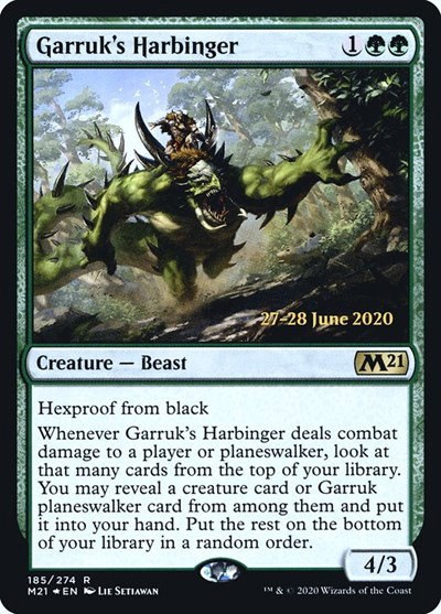 Garruk's Harbinger - Foil Garruk S Harbinger