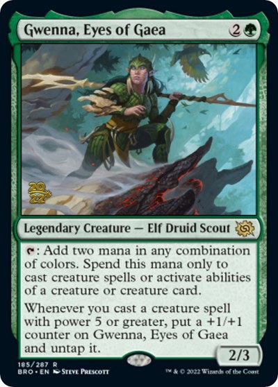 Gwenna, Eyes of Gaea - Foil Gwenna Eyes Of Gaea